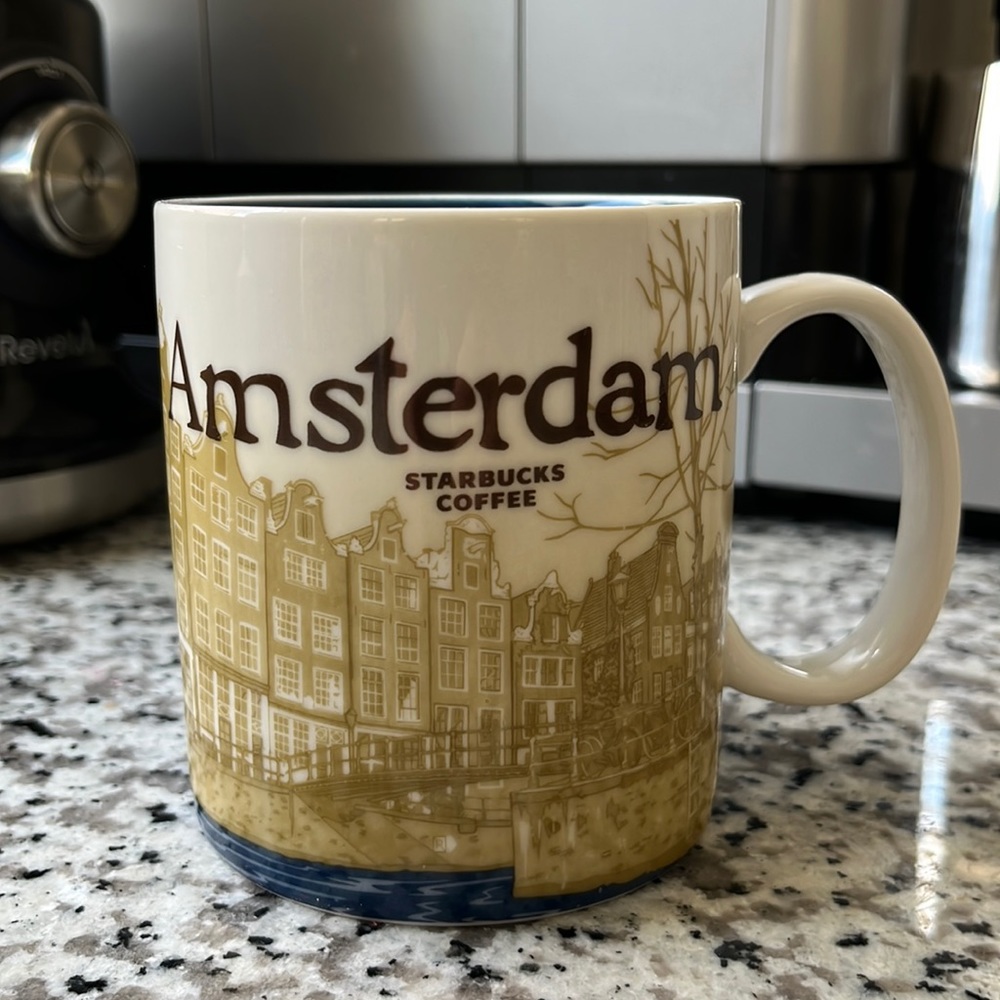 Antique Starbucks “Been There Series” - Amsterdam, Netherlands.